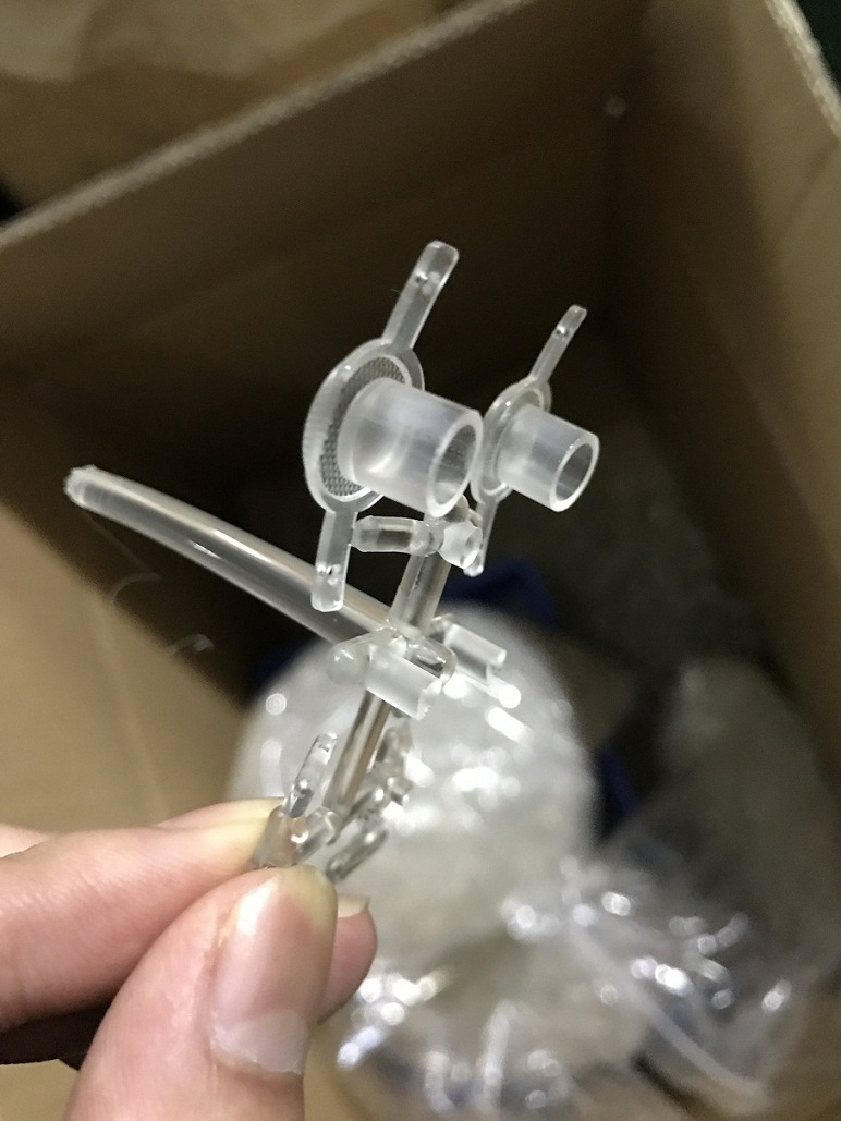 Transparent PC injection molding parts